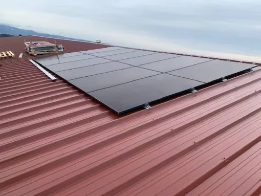 Installation photovoltaïque réalisée à Saint-Christo-en-Jarez 42320, Saint-Héand, ENTREPRISE DUPRÉ SÉBASTIEN